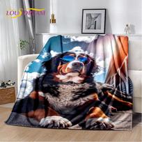 Mielas Šuns Animacinis Husky, Samojedas, Čihuahua, Koki Pomeranijos Antklodė, Minkšta Mesta Antklodė Namams, Miegamajam, Sofos Uždangalas, Vaikams 75X95CM