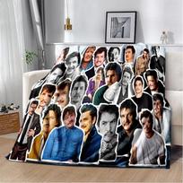 Jose Pedro Balmaceda Pascal Mosaic Soft Plush Blanket,Flannel Blanket Throw Blanket for Living Room Bedroom Bed Sofa Picnic Kids 75X95CM