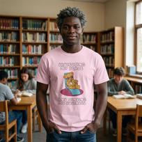 Peace bear t-shirt | Relaxing graphic tee with cute teddy bear S