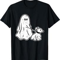 Fant?me Tenant Chiot Chien Halloween Costume Ghoul Doggie T-shirt S įvairiaspalvis