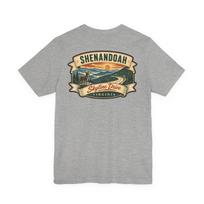 Shenandoah - Mid Century National Park T-Shirt | Retro Virginia Skyline Drive Graphic Tee | Vintage Travel Souvenir Shirt S
