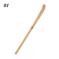 Teaware Guide Spice Gadget Handmade Leaf Spatula Tea Sticks Matcha Spoon Black Bamboo Wood 1