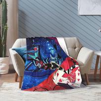 H-Hazbins H-Hotels vox 2 Cartoon Anime Blanket Multi-size Soft Fuzzy Plush Throw Blankets for Sofa Couch and Bed Size: 75*100cm, Weight: 230 GSM