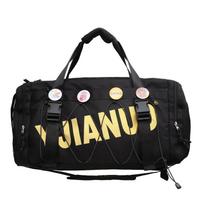 1Pc Large-capacity lightweight travel duffel bag with wet and dry compartments,  multiple pockets, durable design for short trips, fitness and daily