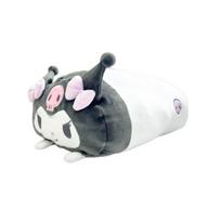 Hatayama Shoji Sanrio Mochimochi Lying Down Cushion Kuromi 35cm in Length 34202437 Approx. rožinė