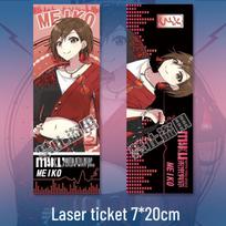 Hatsune Miku & Meiko Keychain, Badge, Bookmark & Postcard Set - Fan-made Anime Merchandise Meiko