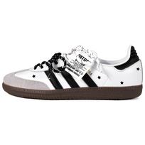 Adidas Originals SAMBA OG Starfall, Double Shoelace Deconstruction Synthetic Leather B75806(Team1664-) 36