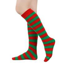Fashion Accessory 9 Colors Striped Sock Knee High Warm Calf Sock Black White Pink Sports Sock Cosplay Events One Size