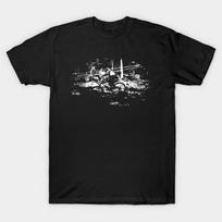 mtb downhill Black T shirt Size S-4X Casual XL