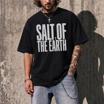 Salt of the Earth Shirt, Matthew 5:13 Christian Tee, Faith Based Streetwear, Bible Verse, Jesus Religious Gift, Unisex Apparel, Workout M