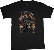 Grim Reaper T Shirt -graphic tees,grim reaper shirt,grim reaper ,grim reaper Tee,mythology shirt,halloween shirt,skeleton shirt 2XL