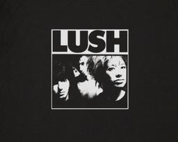 Lush Band T-Shirt: Shoegaze Dream Pop Screen Print 2XL