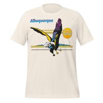 Albuquerque NM Bald Eagle Shirt - Retro Style Cotton Tee S