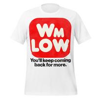 Retro William Low T-Shirt, Vintage UK Supermarket Logo (Unisex) S