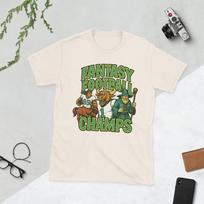 Fantasy Football Champs Tee – Minotaur, Centaur & Wizard Edition L