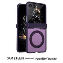 CAXITON Samsung Z Fold 8 Magnetic 360 Rotating Stand Phone Case