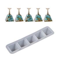 Resin Nail Display Stand Mold Epoxy Resin Casting Mold for DIY Nail Art Tools