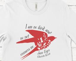 Jane Eyre T-Shirt | Charlotte Bronte | Classic Book | Literary Shirt 4XL