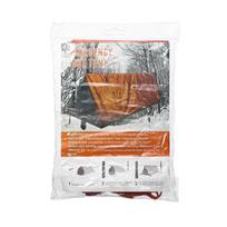 Dviejų asmenų skubios pastogės „Bivy“ išgyvenimo palapinės rinkinys „Mylar Tube“ palapinės miegmaišis, vandeniui atsparus lauko SOS terminis antklodė, daugkartinio naudojimo