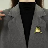 Mielas Unikalus Akinių Varlės Sagė Moterims Vyrams Asmenybė Universalus Gyvūno Smeigtukas Sagė Mados vakarėlio Papuošalai Aksesuarai Dovana onesize