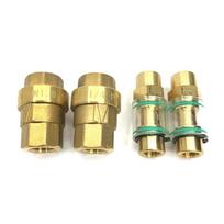 Screw air compressor oil return check valve 15bar hexagonal oil return pipe check valve 1/8 1/4 Orifice 2.0mm transparent visual Orifice 1.5mm