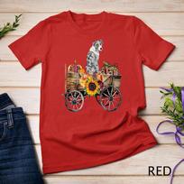 Blue Merle Australian Shepherd Dog Gift Aussie Sunflower Unisex T-shirt 8 M