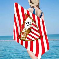 Sevilla Fc Crest Design Microfiber Beach Towel, Lightweight And Quick-Dry, for Summer Travel, Beach Essential, Swimming Pool 70cmx140cm(27x55inch)