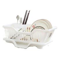 Plastic Dish Drying Rack Durable Storage Basket Drain Board Utensils Drainer Rack  Spoons balta