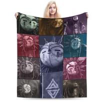 Clair Obscur Expedition 33 Video Game Blankets Soft Velvet Healing Gift Throw Blanket Bedspreads Size: 75*100cm, Weight: 230 GSM