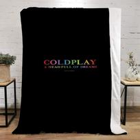 Coldplay Throws Blankets for Sofa Luxury Throw Blanket King Size Fluffy Plaid Microfiber Bedding Beach Towel Home Interior Knee Size: 75*100cm, Weight: 230 GSM