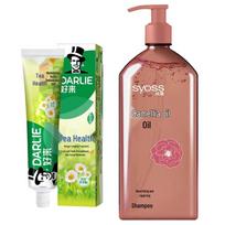 Hawley Tea-Care Toothpaste & Syoss Shampoo Combo Family Pack