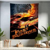Movie Fast Furious Hanging Bohemian Tapestry Hanging Tarot Hippie Wall Rugs Dorm Japanese Tapestry 100X70CM