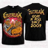 Gutalax Asscatraz Tshirt Goregrind Brutal Death Metal Grindcore S