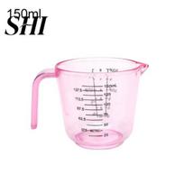 150/300/600 ml rankena vandens pieno kiaušinių svarstyklių matavimo puodelis puodelio matavimo įrankis 150ML rožinė