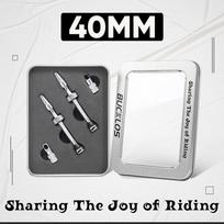 BUCKLOS 40/44/55/60/65/80/100mm Tubeless Valves Bike Aluminum Alloy Presta Nipples Removable Core Air Valve for Road MTB Bicycle