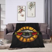 Guns N Roses Grupės Antklodė Minkšta Šilta Gatvės Tendencija Pliušinė Mėtoma Antklodė Svetainei Dekoratyvinė Flanelinė Paklodė Lovos Užvalkalas 75X95CM
