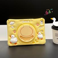 3D Animacinis Mielas Antukas Vaikams Dėklas iPad Mini Air 2 3 4 5 6/7 8-ojo 9-ojo 10-ojo 10.9 11-ojo A16 Pro 11  12-ojo A19 Silikoninis Planšetės Apsauginis Dėklas Stovas IPad Mini1 2 3 7.9in