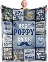 AICLIV Poppy Gifts for Birthday Christmas Soft Throw Blanket x Perfect for Home Decor Size: 75*100cm, Weight: 230 GSM