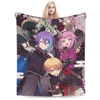 Rui Kamishiro Blanket Fleece Wonderlands x Showtime Relax Super Soft Throw Blankets for Bedroom Plush Thin Quilt Size: 75*100cm, Weight: 230 GSM