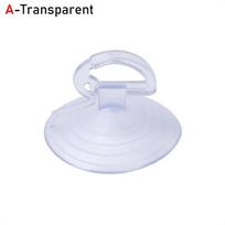 Kitchen Balloon Decor Table Top Holder Wall Rack Cable Fasten Clips Car Sunshade Fixed Suction Cup A-Transparent
