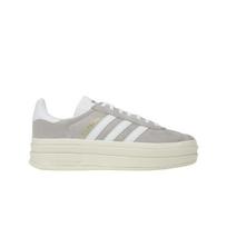 adidas Gazelle Bold pilki balti moteriški sportbačiai pilki-du debesų balti pagrindiniai balti HQ6893 38