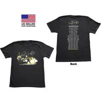 New Hot U2 Unisex : Stage Photo (Back Print) (Ex-Tour) Unisex T-Shirt Graphic Tee L
