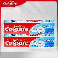 Colgate Anti-Cavity Whitening Toothpaste 140g (2-Pack)