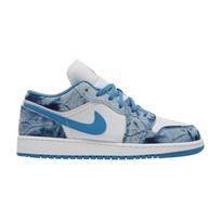 Jordan 1 Low Skalbtas džinsas (GS) 38 gray