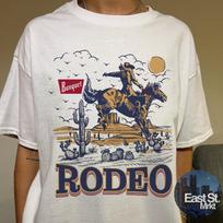 Vintažiniai Rodeo Kaubojaus Marškinėliai: Vakarų stiliaus retro marškinėliai M
