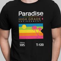 Retro VHS T-shirt Summer Casette T Shirt Polaroid 80s Shirt S