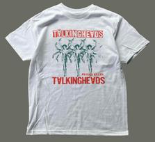 Talking Heads White Tee,unisex,graphic tee M