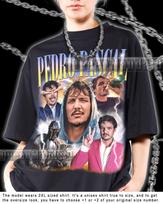 Pedro Pascal Shirt, Vintage 90s Style Mandalorian Shirt Retro Fan Tee SweaT-Shirt R006 L