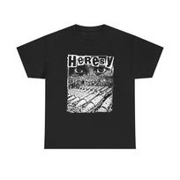Heresy Shirt UK Hardcore Punk Tee Vintage Anarcho Punk Graphic T shirt Classic Hardcore Unisex Fan Gift 3XL