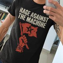 Rage Against the Machine T shirt | Rock Music Shirt | Wake Up | Killing In The Name | Rage Against the Machine Merch | Cotton Tee XL